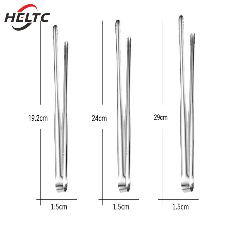 304 Stainless Steel Barbecue Clip Grill Tongs Meat Food Clip Cooking Utensils BBQ Baking Kitchen Accessories Camping Supplies