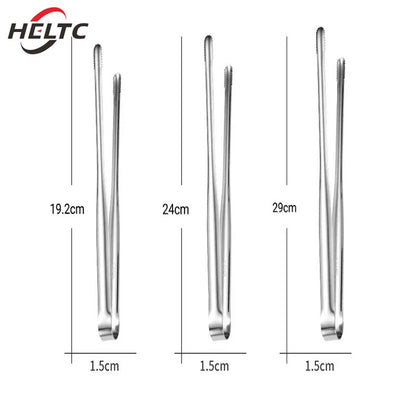 304 Stainless Steel Barbecue Clip Grill Tongs Meat Food Clip Cooking Utensils BBQ Baking Kitchen Accessories Camping Supplies