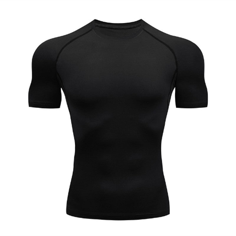 Men Compression Running T-shirt Fitness Tight Long Sleeve Sport Shirts Training Jogging Tops Gym Sportswear Dry Fit Rashgard