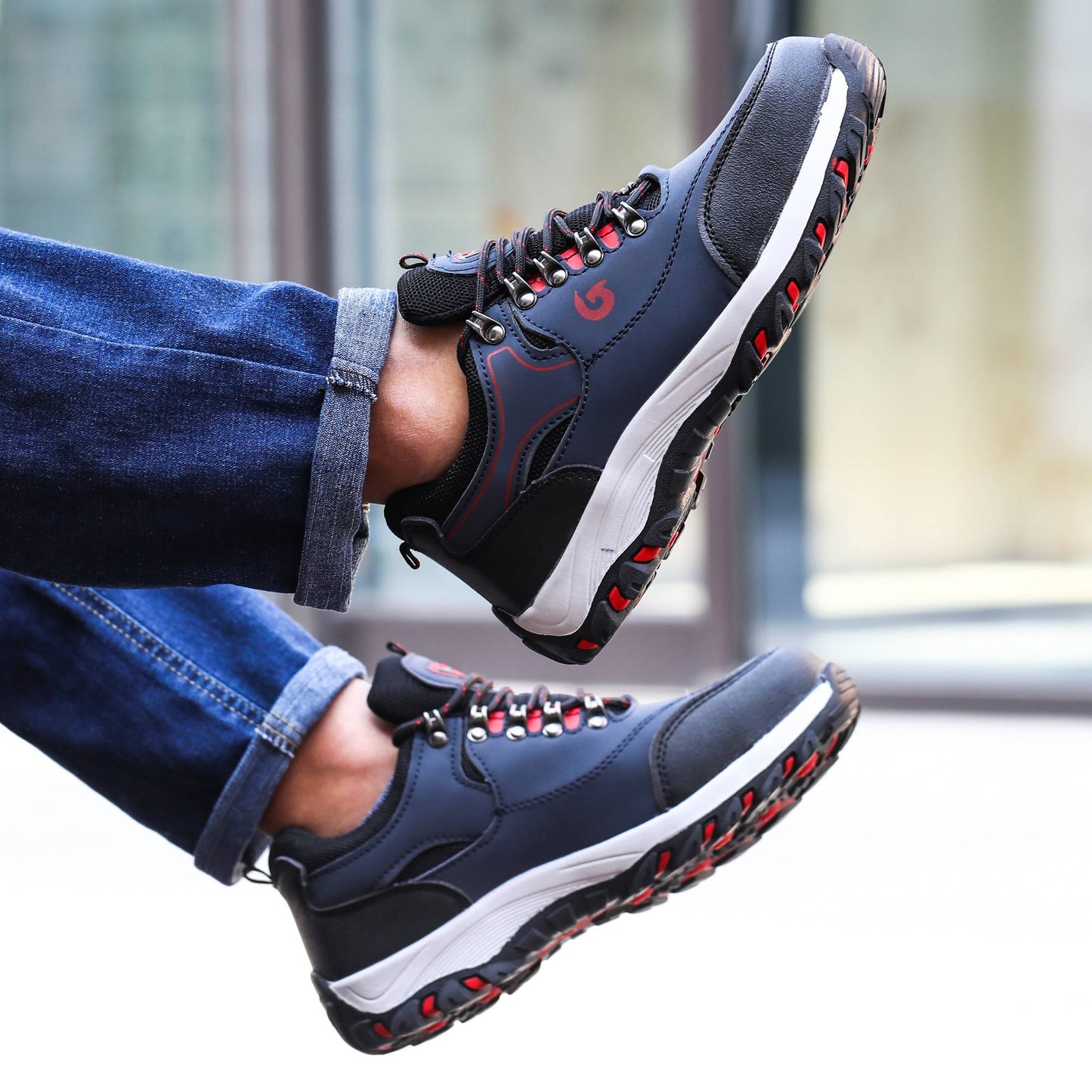 Sapatos de Bico de Aço Masculinos Botas de Trabalho Sapatos de Segurança Antifuro Calçados de Trabalho Protetores Tênis de Segurança Masculino