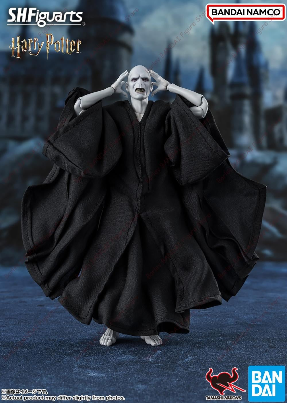 Em estoque BANDAI Harry Potter e o Cálice de Fogo Harry Potter Lord Voldemort Anime Action Figures Modelo Brinquedos Presentes de Feriado