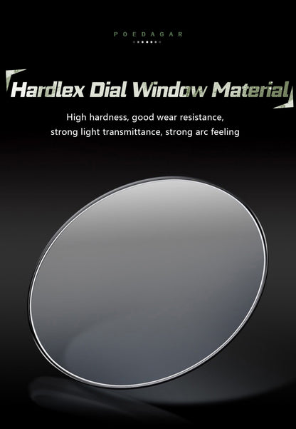 POEDAGAR High Quality Military Watch For Man Waterproof Luminous Date Fashion Men Clock Nylon Leather Quartz Men's Watches Reloj