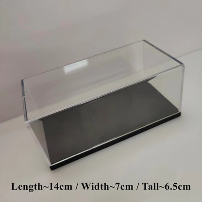 Escala 1:43 1:64 Estojo Rígido de Acrílico Caixa Expositora para Bburago Spark Minichamps F1 Modelo de Carro de Fórmula 1 Miniatura de Brinquedo