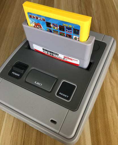 RETROAD 5+Ultra SUPER HD ENTERTAINMENT Main Console Support Super NES/Super Famicom PAL&NTSC Game Cartridge Original Size