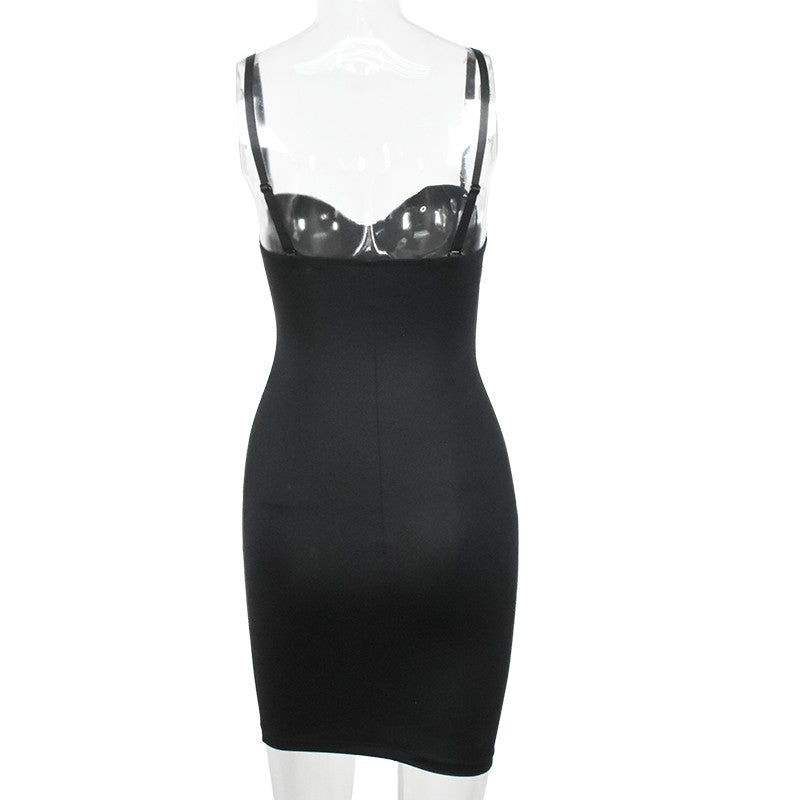 Wechery Woman Clothes Stretch Tube Slimming Body Shapewear Control Slip Thigh Length Underwear White Evening Party Midi Dresses