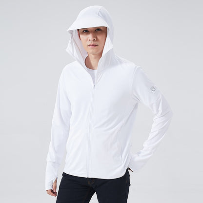 Summer UPF 50+ UV Sun Protection Skin Coats Men Ultra-Light Sportswear Hooded Outwear Men Windbreaker Casual Jackets