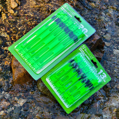 Sougayilang 10 peças de pranchas de enrolamento de linha de pesca de plástico 13/20cm Suporte de equipamento enroladores de linha de pesca suspensa Acessórios de pesca