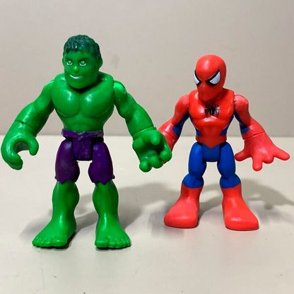 Playskool Marvel Super Hero Adventures The Power Up Squad Thanos Homem de Ferro Viúva Negra Hulkbuster Gavião Arqueiro Pantera Negra Bonecos