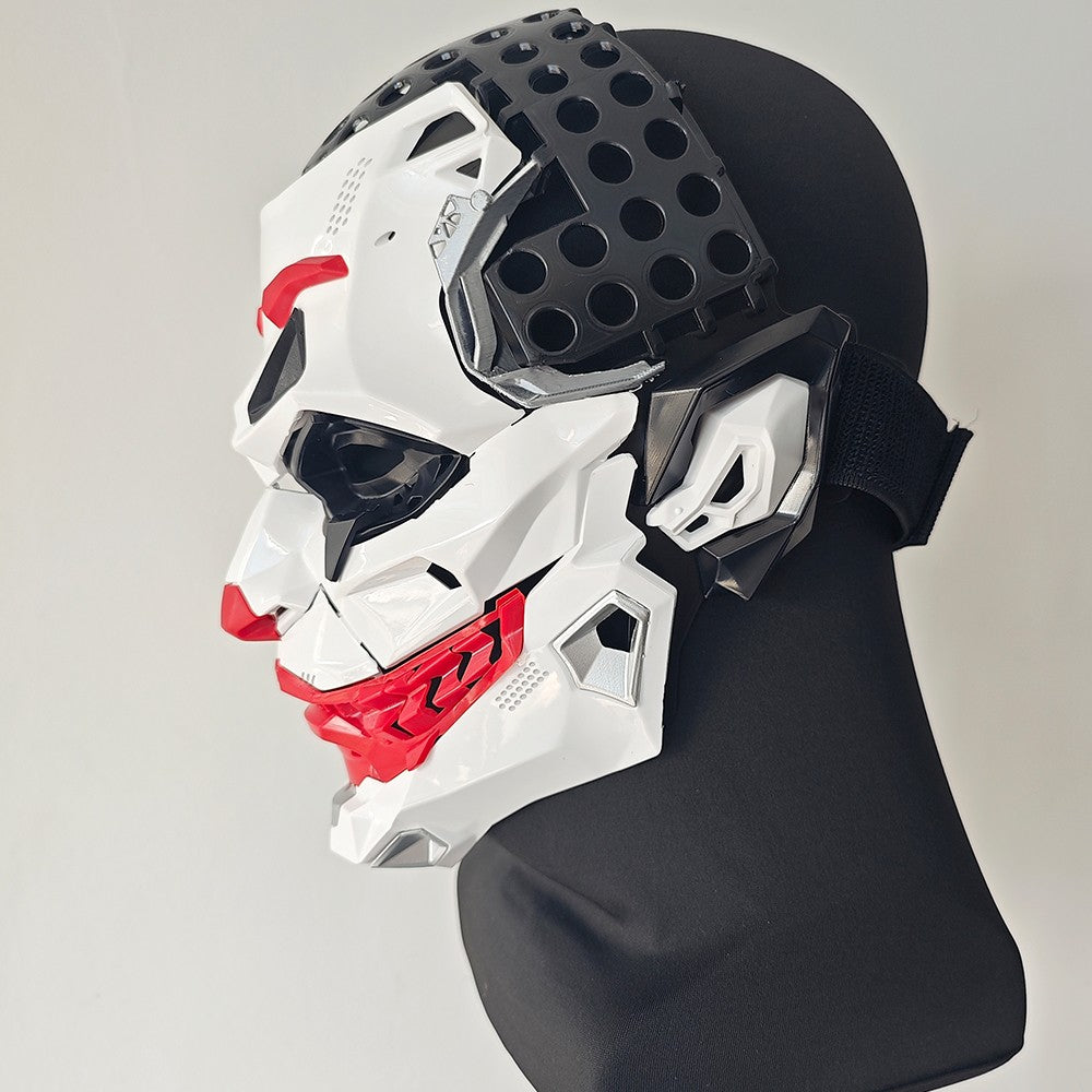 Cyberpunk Masks Braids 2d Cosplay Resin Custom Products Halloween Anime Role-Playing Props And Gifts Toys
