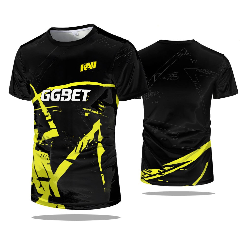 E-sports CS: GO Team Game Uniform Navi Team Training Suit Men's T-shirt Breathable Sweatshirt Cosplay Tops Kid's Holiday Gift