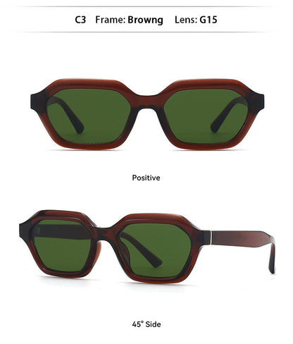 O-Q CLUB Óculos de Sol Retrô Estilo Punk Feminino Masculino Óculos de Sol Clássico Vintage UV400 Óculos Luxuosos Luneta Feminina Masculina