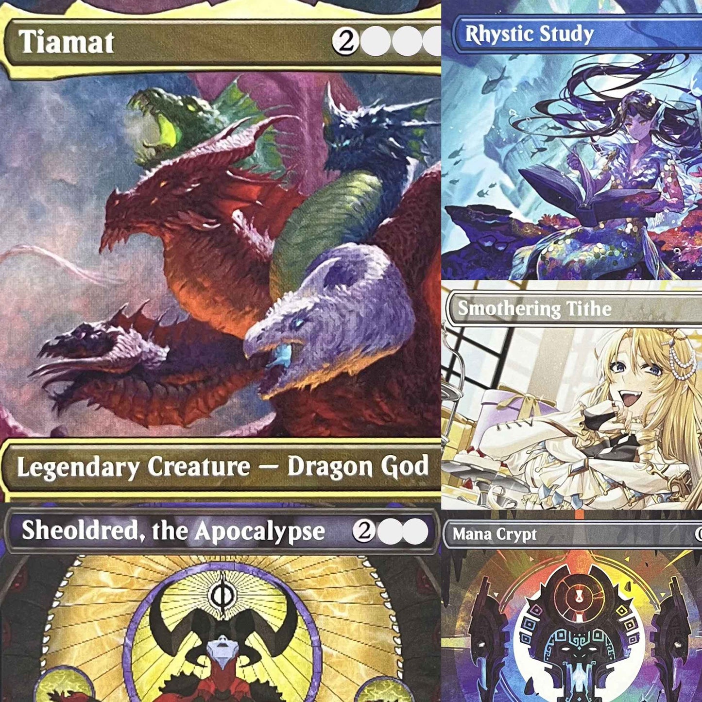 AFR C19 CC1 WOT DMR DMU ONEHOLO12-002 cartas mágicas tiamat Tcg proxy Extorsionista do Cais Tutor Mundano Coleta Sufocante