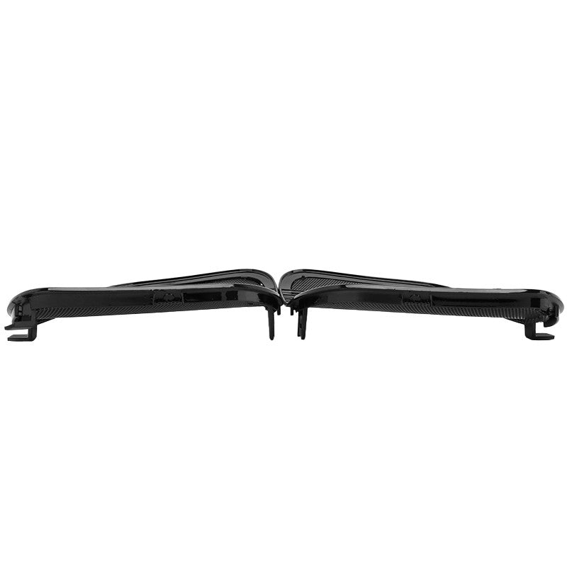 Grelhas da Tampa do Alto-Falante da Motocicleta Malha de Acabamento Tri-Line Preta Para Harley Touring Road Glide Limited FLTRK Special FLTRXS 2015-UP
