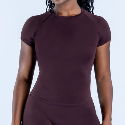 Short Sleeve Gym Top Women Clothes Yoga Top Seamless Sports Shirt Light Weight Fitness Workout Tee Sports Tops Active Wear Femme