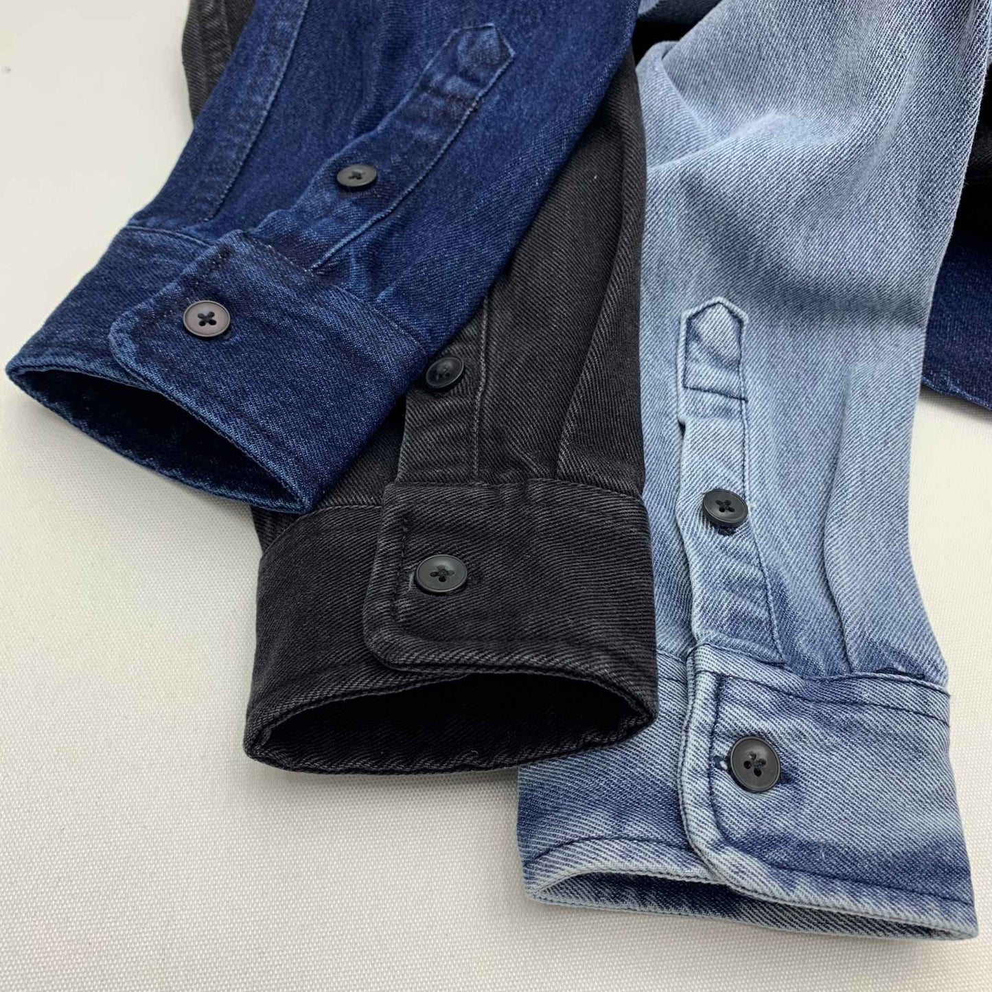 Heavy cargo denim shirt men May Khaki autumn do old retro loose casual plus size shirt coat