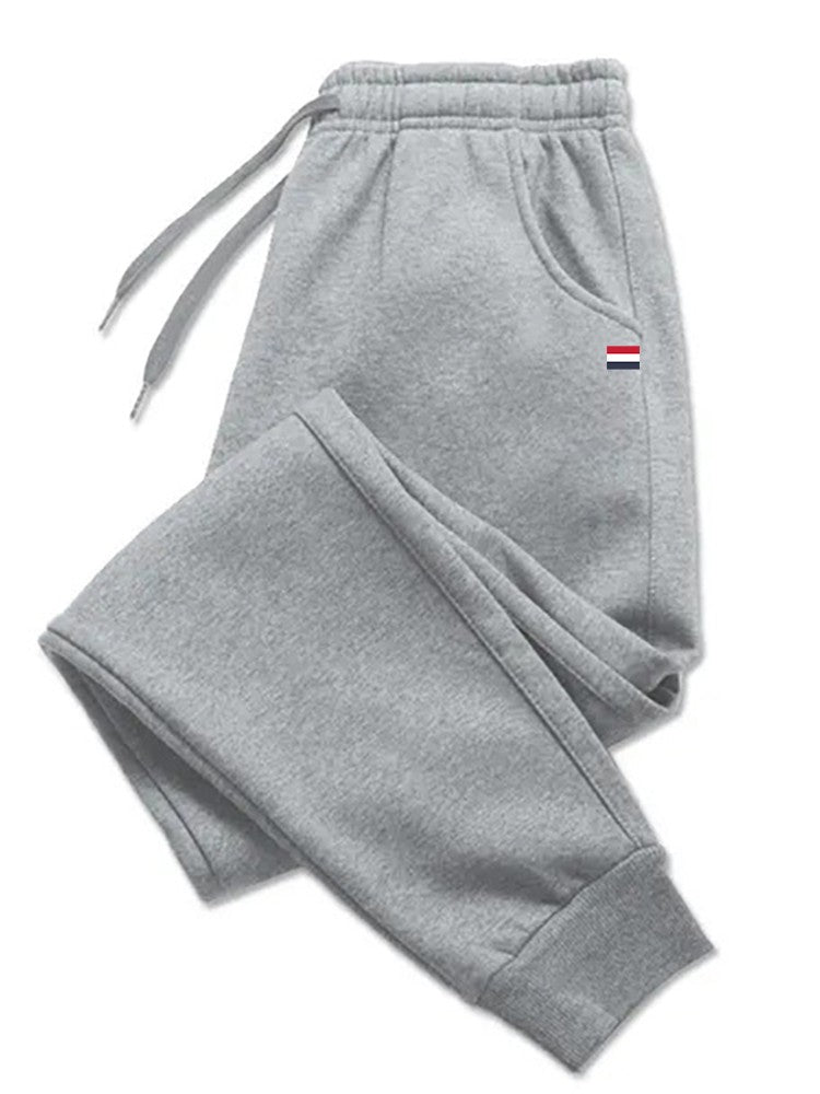 Calças de Moletom Masculinas/Femininas de Marca 2024 Outono Inverno para Treino, Corrida, Jogging, Calça de Moletom Casual Confortável, Calça de Agasalho Streetwear