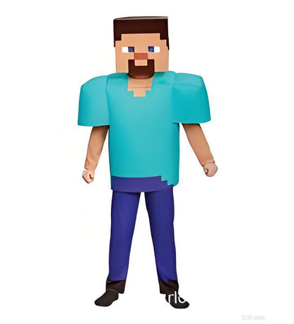 Diamond style armor in the block world | cosplay costumes for game characters | adult wearable armor