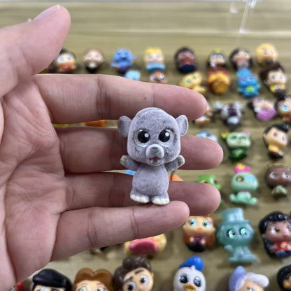 Anime Disney Doorables Kawaii Boneca Olhos Grandes Mickey Buzz Lightyear Bonecos de Ação Modelo Brinquedo Colecionável Desenho Animado Presentes Infantis