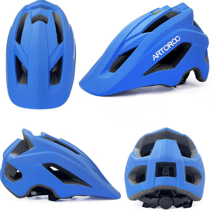 1PC ARTOROO Adult Mountain Bike Helmet, Integrally-Molded Ultra-light MTB Bicycle Helmet  for BMX JUMP DOWNHILL
