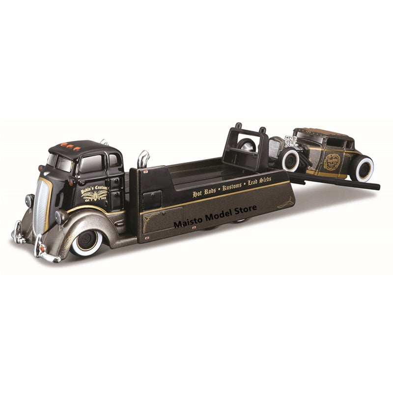 Maisto 1:64 COE 1929 Ford Model A Design elite transport die-cast modelo de precisão Coleção de carro de presente
