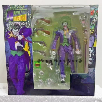 Comic Justice League Coringa Boneco Kaiyodo Revoltech Figuras Amazing Yamaguchi Coleção Decoração Brinquedos Modelo Articulado