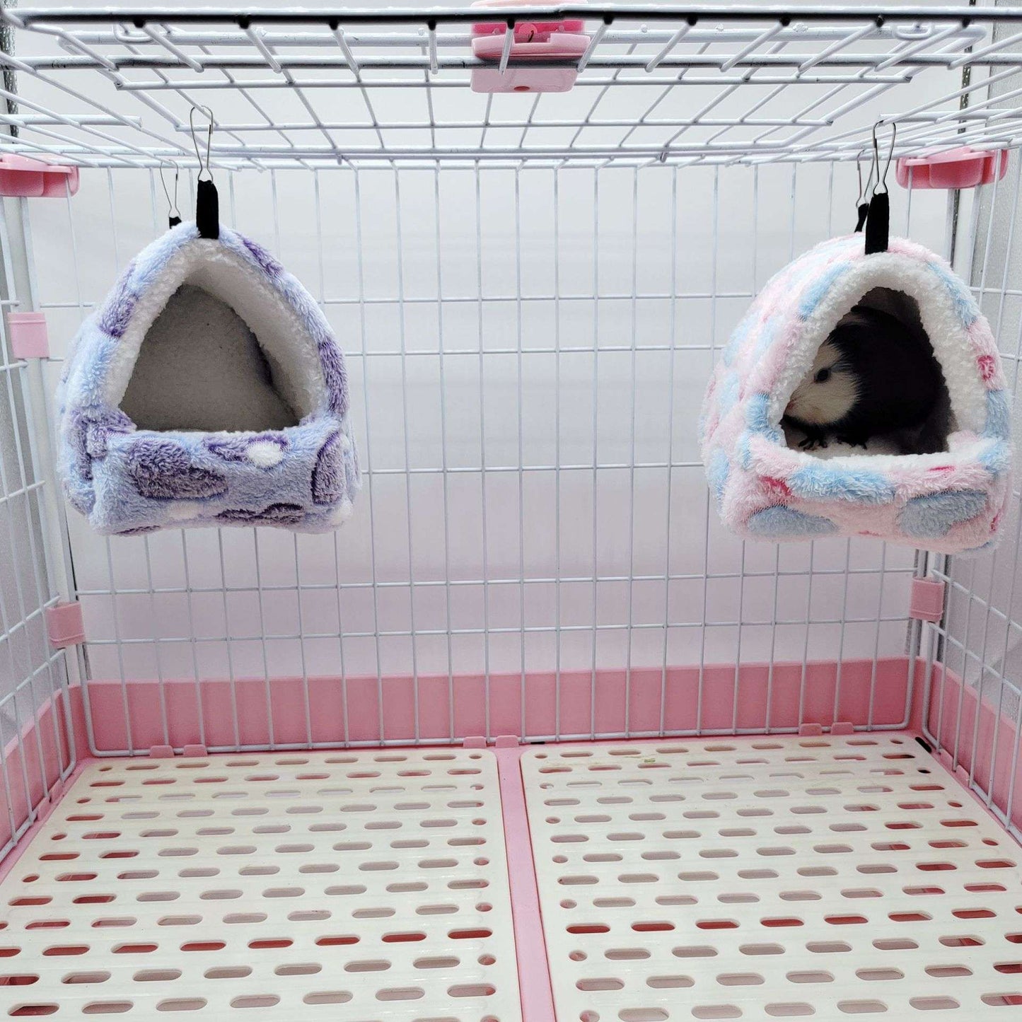 Ninho de Hamster Bolsa de Mel Esquilo Ramo de Flor Brilhante Porquinho-da-índia Porco-da-holanda Gato Longo Suprimentos de Aquecimento de Inverno para Animais de Estimação Gaiolas de Algodão