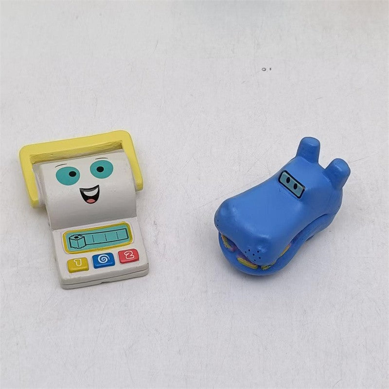 Hot 10pcs/set Movie Cartoon Toy Story 5 Jessie Woody Buzz Lightyear Forky Lilypad Smarty Pants Action Figure Model Toys Gifts