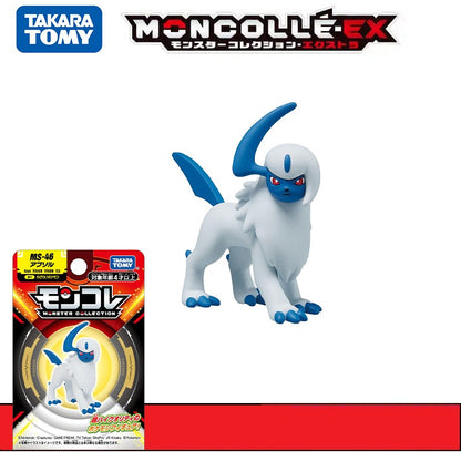 Original TAKARA TOMY Pokemon Figurine Toys Mimikyu Sylveon Lapras Charizard Umbreon Vaporeon Snorlax Model Dolls Birthday Gifts