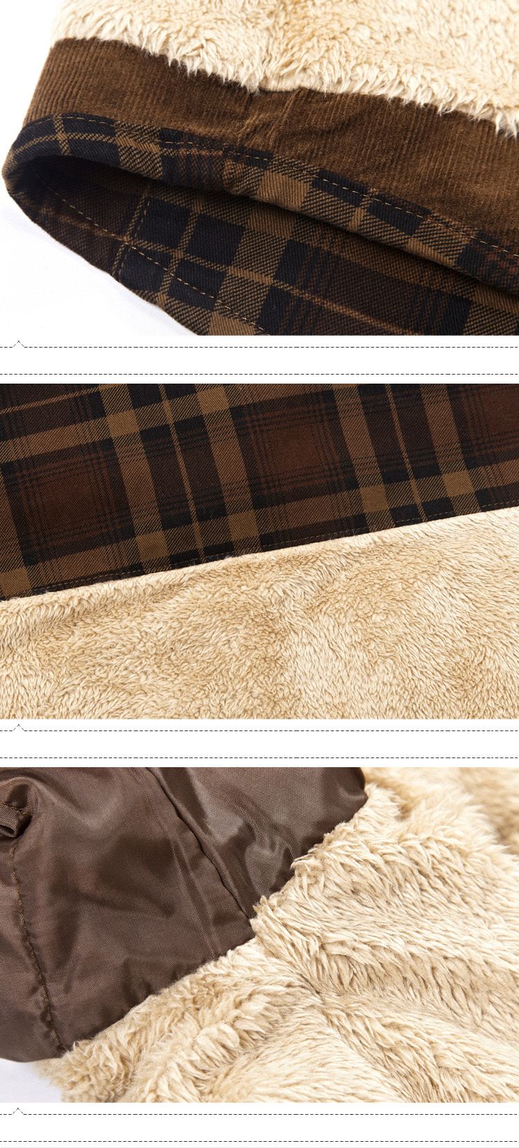 Brand Shirt Men Casual Shirts Wool Fleece Thick Warm Shirts for Men Handwork Plaid Shirt Men Camisa Denim Hombre Size M-4XL