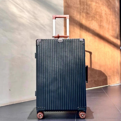 Carry on Suitcase Aluminum Frame with Colorful Silent Spinner Wheel TSA Lock Travel Trolley Case High-quality Rolling Luggage