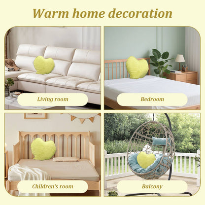 3D Leaf Throw Pillow Soft Plush Leaf Shaped Sofa Cushion 17.7 inch Leaf Shaped Throw Pillow for Bedroom Sofa Couch Decoration