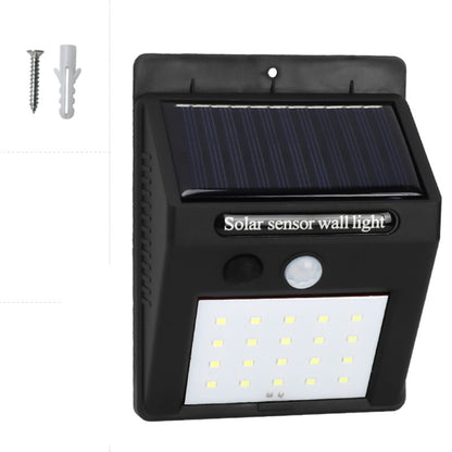 Wall Lights Outdoor 1 Pc 20 LED Solar Lamp PIR Motion Sensor Solar Powered Sunlight Street Light for Garden Decoration