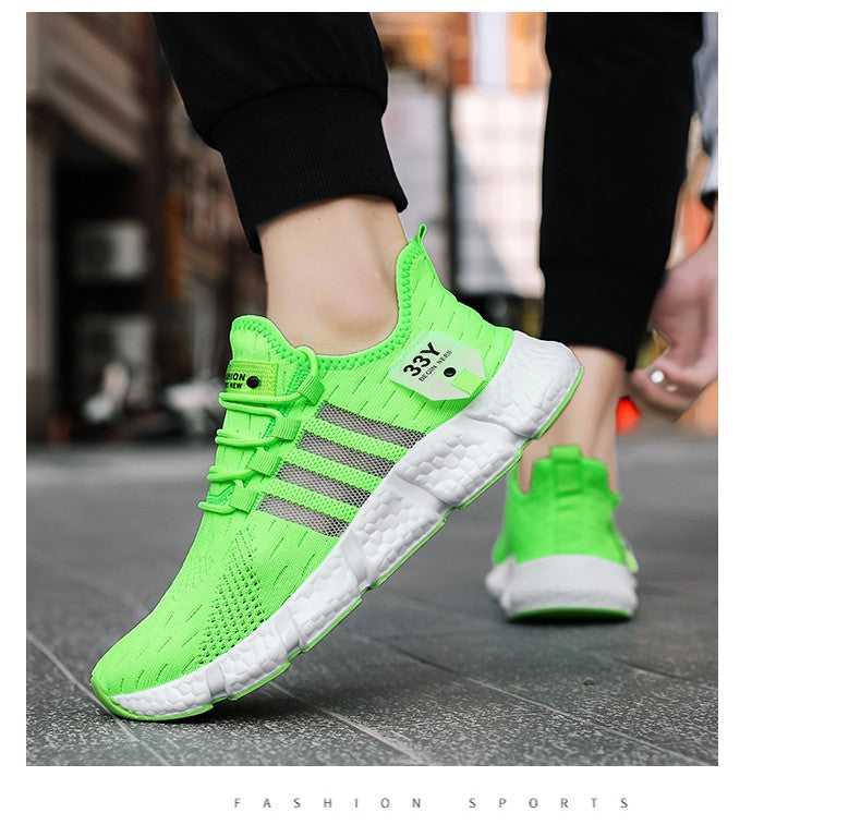 Sapatos Masculinos de Malha Respirável Modernos Leves para Caminhada Tamanhos Grandes Tênis Masculino de Tênis Tênis de Corrida ao Ar Livre Fitness 2024