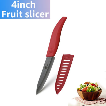 Ceramic Knives Set for Kitchen 3 4 5 6inch Chef Knife Anti-slip Handle Rustproof Blade Fruit Vegetable Slicer Paring Cook Cutter
