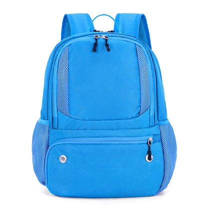 Mochila de Basquete Grande, Bolsa Esportiva com Suporte Separado para Bola, Compartimento para Tênis, Ideal para Futebol, Vôlei, Natação, Academia, Viagem