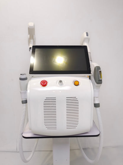 4-IN-1 NEW soprano titanium 755nm 808nm 940nm 1064nm diode laser 4000w permanent hair removal machine IPL tattoo removal machine