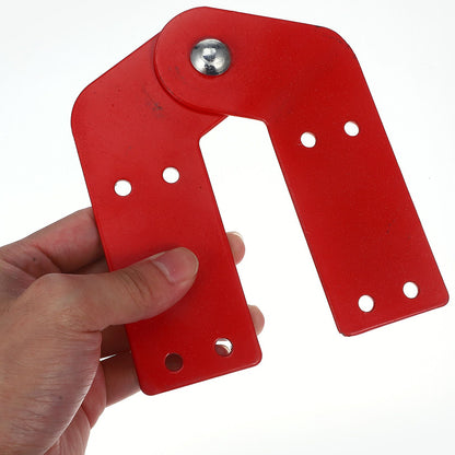 2pçs Dobradiças de Aço Galvanizado para Escada de Sótão com Cordão, Kit de Substituição, Peças de Escada Dobrável, Ferramentas de Engenharia, Construção