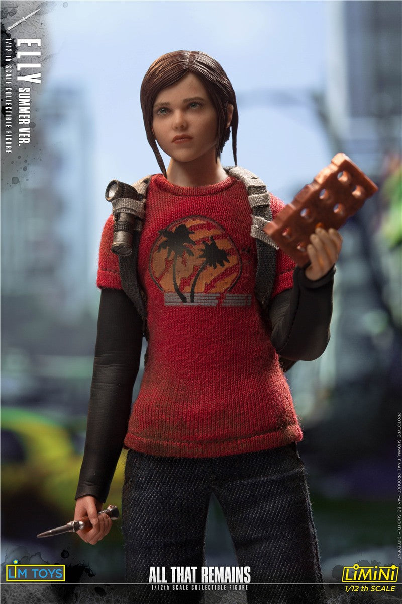 Novo Relançamento Limtoys The Last Survivor Of The Apocalypse 1/12 Joel Ellie 6 Polegadas Action Figure Colecionável Modelo Kit Garagem