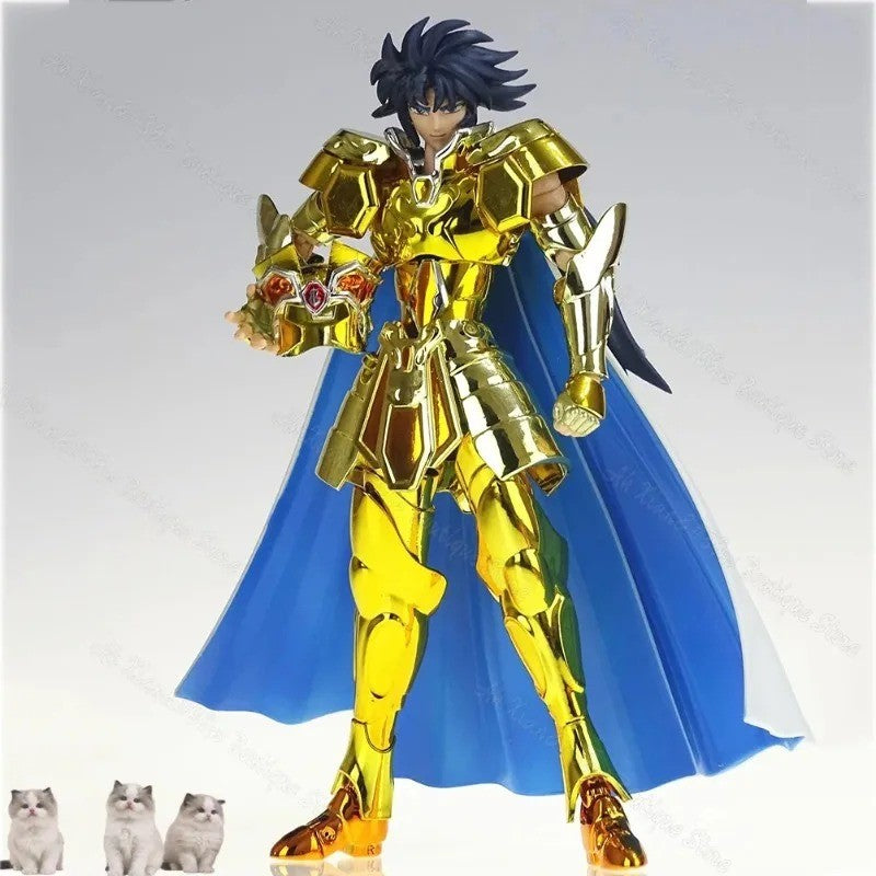 EM ESTOQUE CS Modelo Saint Seiya Myth Cloth EX Sagitário Aiolos/Capricórnio Shura/Gêmeos Saga/Libra Dohko Boneco de Ação
