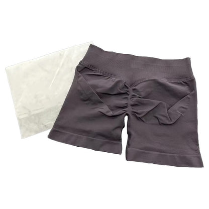 D-logo Impact Shorts Seamless Scrunch Bum Workout Gym Shorts Low Ribbed Waist Band Yoga Short Booty Hight Stretch Running shorts