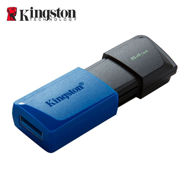 Pen Drive Kingston USB 3.2 Gen 1 Unidade Flash 64GB 128GB 256GB Disco Flash Mini Chave de Memória Original Pen Drive 3.2 para PC