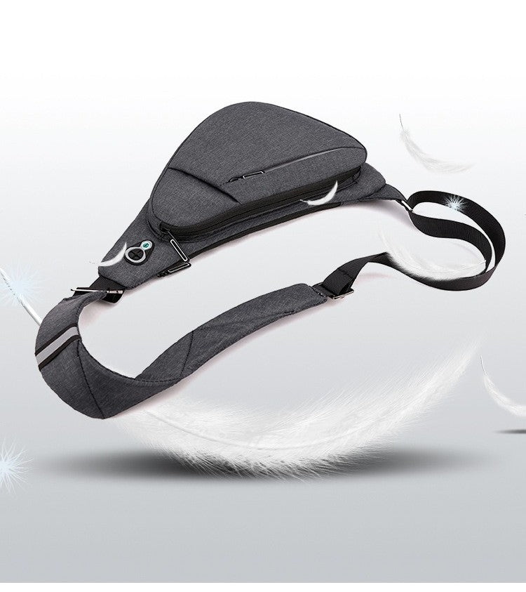 Sling Bag - Anti-theft Crossbody Shoulder Bag for Men and Women Sling Chest Crossbody Bag for Travel, Sport, Work Casual Daypack