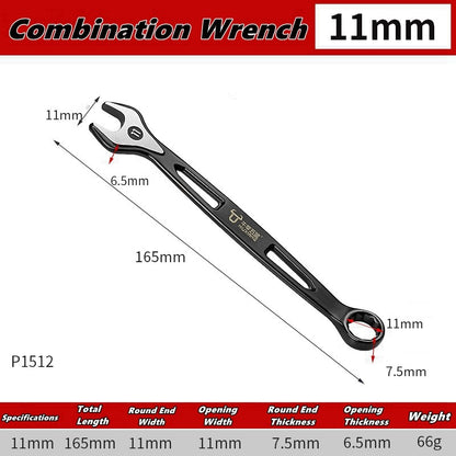 Chaves Catraca de Boca e Estrela Dupla Utilização 6mm-24mm Jogo de Chaves Combinadas Cortador de Porcas Ferramenta Manual Combinada para Reparo de Motor