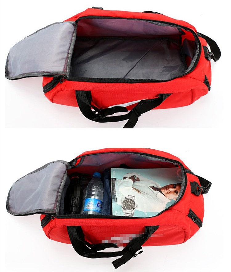 Nylon Travel Bag For Girl Teenagers Waterproof Backpack Sport Gym Handbag Portable Lady Women Fitness Shoe Shoulder Bags Mochila