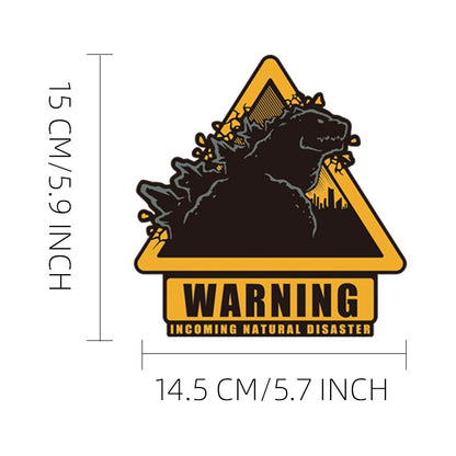 Car stickers anime monster giant electric car personalized stickers window reflective decorative stickers accessories