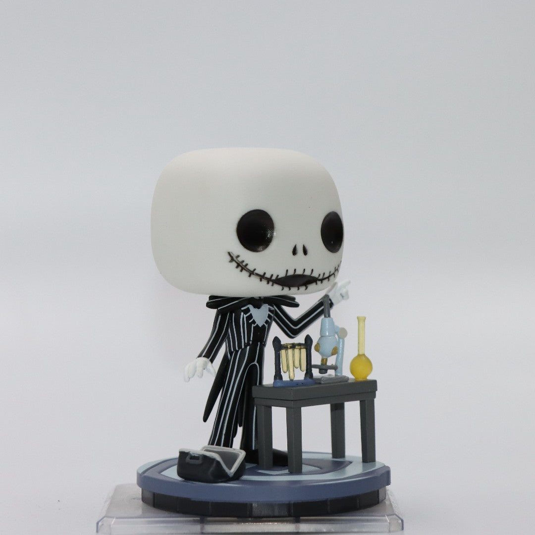 Original Funko Pop Disney Jack Skellington #1356 30th Laboratory Version Action Figure Model Toy Gift for Kids Collectible Doll