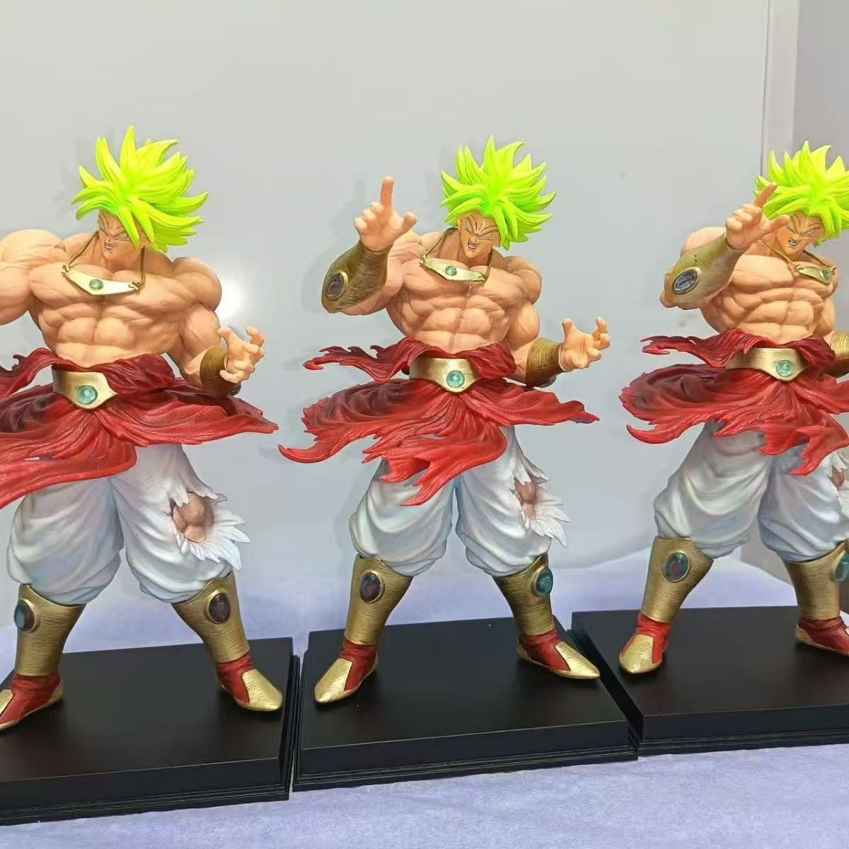 Dragon Ball Z Broly Anime Figure GK Ssj3 Broli Super Saiyan PVC Action Figurine 21cm/19.69 inch Statue Collection Model Toy Gift