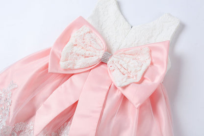 LZH Baby Girl Dress Newborn Clothes Princess Dress+Headwear For Toddler Birthday Wedding Christening Infant Party Christmas Gown