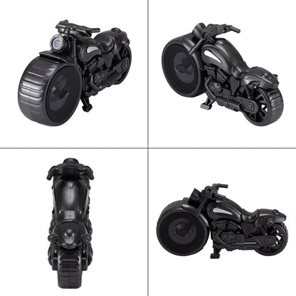 Bluetooth Speaker Motorcycle Replica Retro Ride FM Radio TWS LED Party Lights Tws Rechargeable USB TF Outdoor Speaker