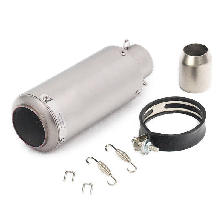 motorcycle exhaust inox muffler carbon fiber exhaust Universal 51/60mm with DB Killer for z900 R3 R25 MT07 MT09 R1 Z400 Z650